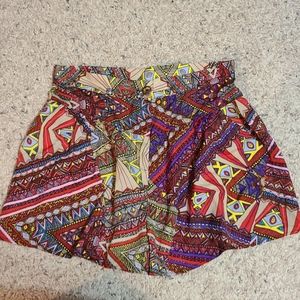 NWT Bright-patterned Shorts